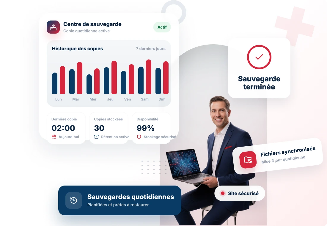 Sauvegarde site web
