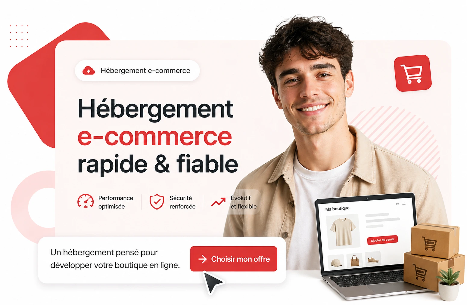 Hébergement e-commerce Tunisie
